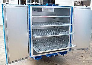 Keen K-TR Heat Treating Oven Interior